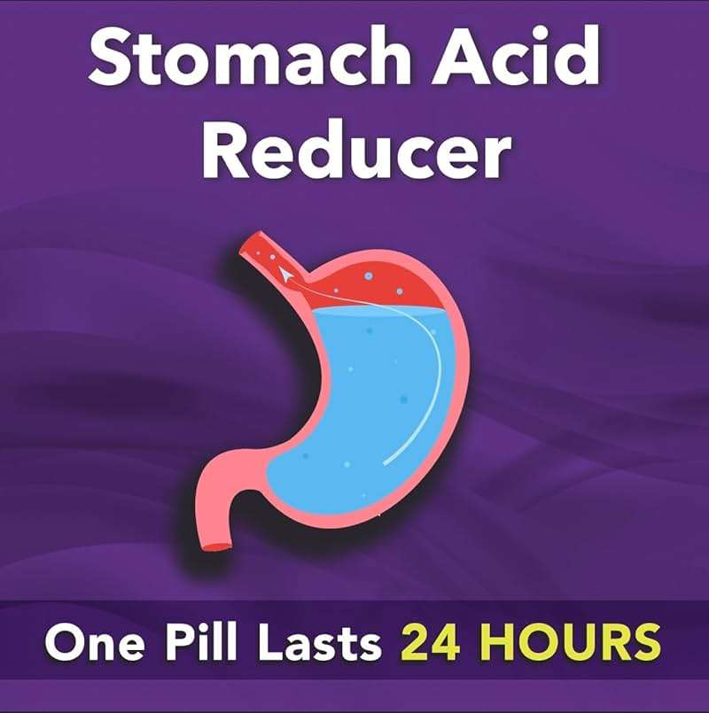 Camber Omeprazole 20mg Delayed-Release Tablets, Heartburn and Acid Reducer Reflux Medicine 28 Tablets - Image 5