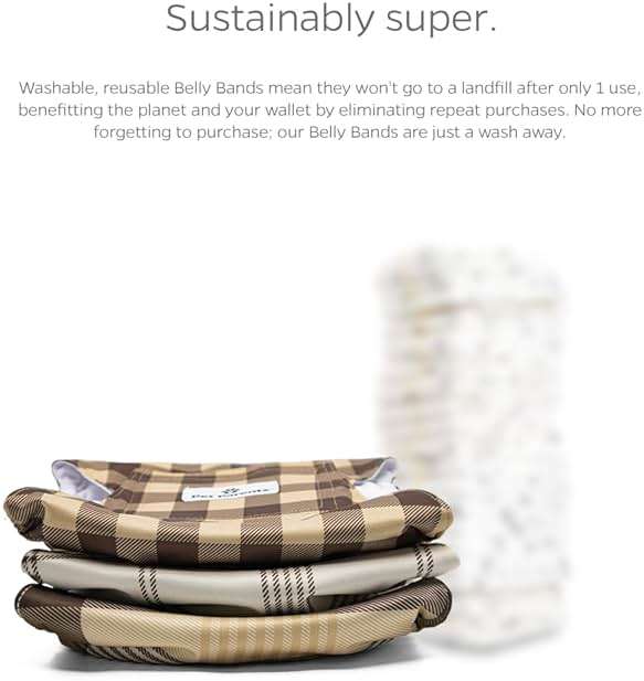 Pet Parents® Washable Belly Bands for Male Dogs (3pack) + Extendrs® of Durable Dog Diapers Male, Premium Male Dog Diapers & Dog Wraps (Large, Oxford) - Image 10