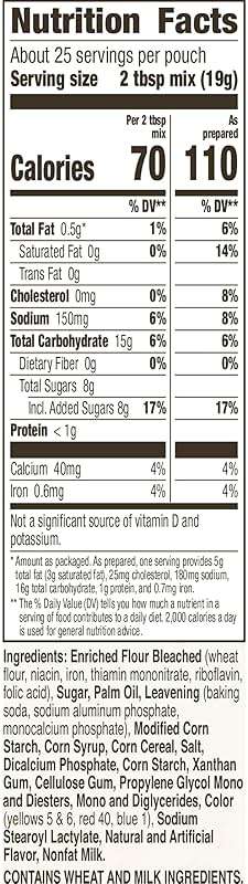 Betty Crocker Soft Baked Cookie Mix, Birthday Cake Batter Flavored, 16.8 oz - Image 2