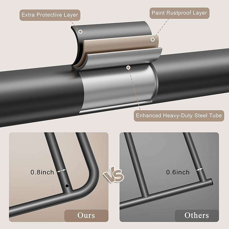 Multi-Functional Home Gym Storage Rack - Yoga Mat Storage Rack, Dumbbell Weight Rack & Workout Equipment Storage with Heavy-Duty Steel Construction for Gym Fitness Organizer - Image 4