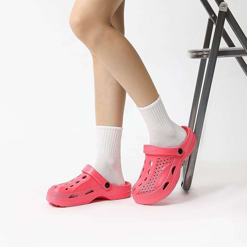 SOSOWHLTE Men's Women's Arch Support Clogs,Unisex Garden Shoes Comfortable Slip-on Outdoor Sandals Slippers for Beach Casual - Image 2