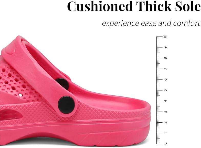 SOSOWHLTE Men's Women's Arch Support Clogs,Unisex Garden Shoes Comfortable Slip-on Outdoor Sandals Slippers for Beach Casual - Image 6