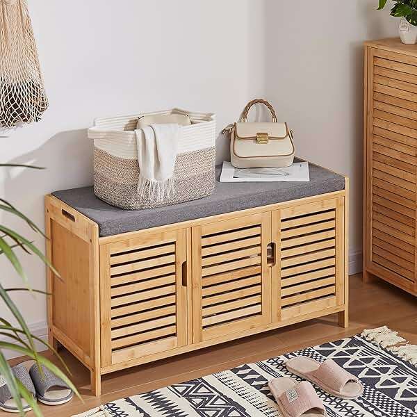 OIASKET Storage Baskets for Organizing, Woven Baskets for Shelves, Rectangle Decorative Organizer for Storage Clothes, Toy, Books, Towels Nursery Bins 3 Pack (Gradient Yellow, 13"x9.85"x8.7") - Image 8
