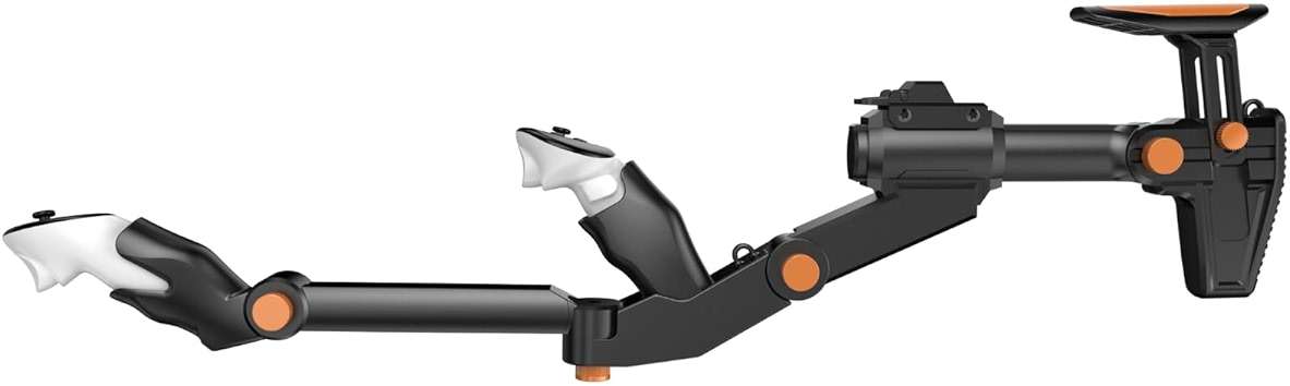 SUPERVR VR Gunstock Accesorries for Quest 3 Meta Quest 3S/Quest Pro/Quest 2 Gun Stock Customizes Shape Length FPS Gams Gear Controllers Accessories - Image 9