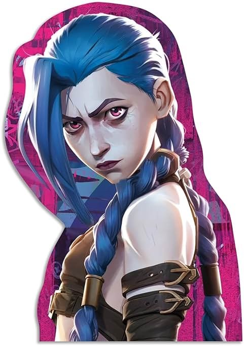 Jinx Arcane Sticker Decal Notebook Car Laptop 4.5"x5.5" - Product Image