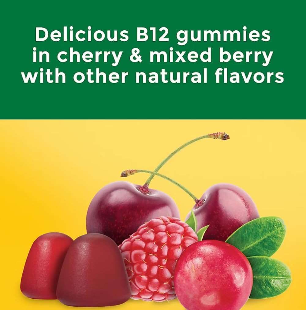 Nature Made B12 Gummies Extra Strength 3000 MCG PER 2 Gummies (160 CT) - Image 5