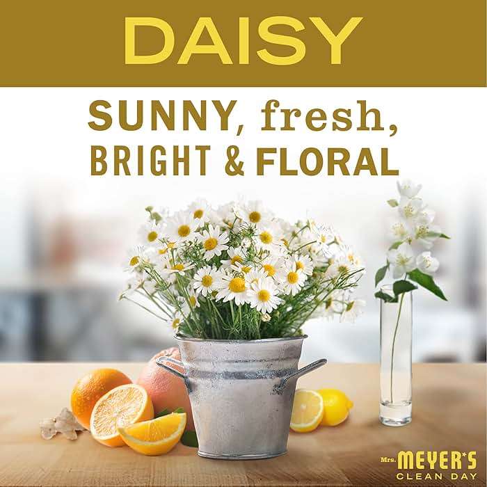 MRS. MEYER'S CLEAN DAY Multi-Surface Everyday Cleaner, Daisy Scent, 16 Fl Oz Bottle - 3 Pack - Image 3