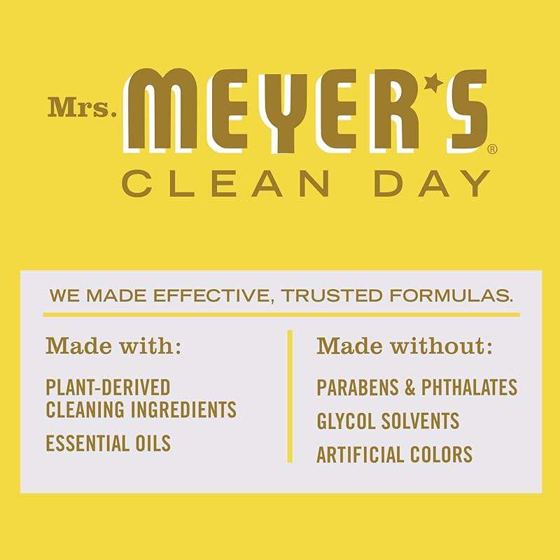 MRS. MEYER'S CLEAN DAY Multi-Surface Everyday Cleaner, Daisy Scent, 16 Fl Oz Bottle - 3 Pack - Image 4