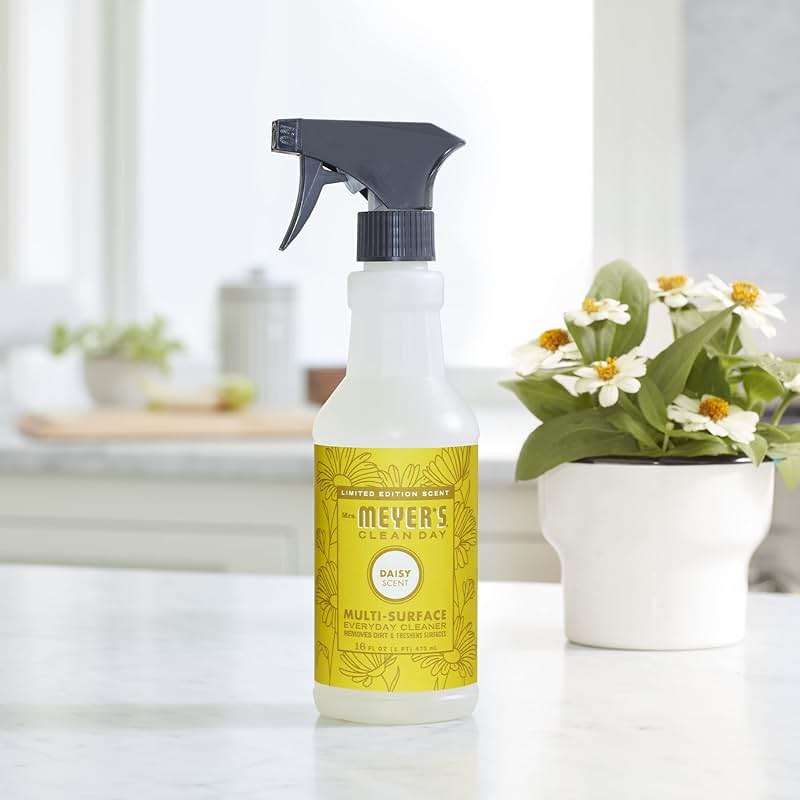 MRS. MEYER'S CLEAN DAY Multi-Surface Everyday Cleaner, Daisy Scent, 16 Fl Oz Bottle - 3 Pack - Image 9