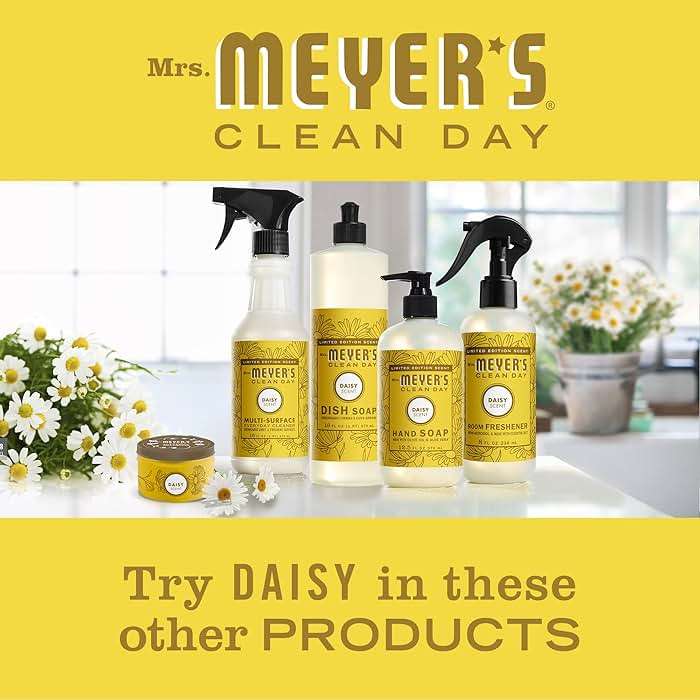 MRS. MEYER'S CLEAN DAY Multi-Surface Everyday Cleaner, Daisy Scent, 16 Fl Oz Bottle - 3 Pack - Image 10
