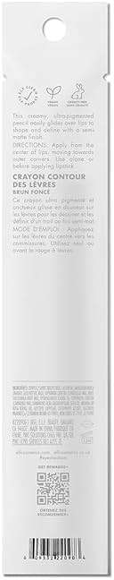 e.l.f. Cream Glide Lip Liner, Highly-Pigmented Pencil For Shaping & Sculpting Lips, Semi-Matte Finish, Vegan & Cruelty-Free - Image 2