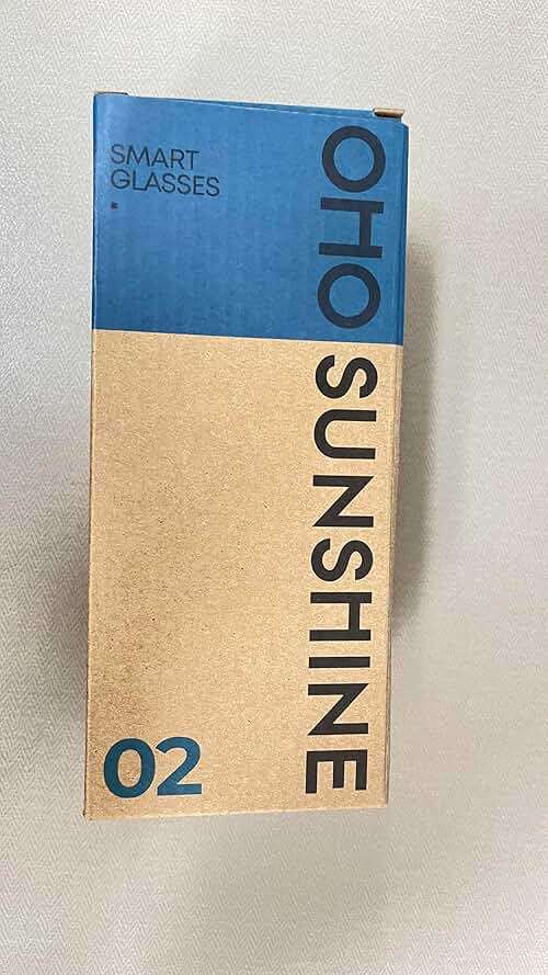 OHO Ultra-Thin Lightweight Sports Camera Sunglasses, 24MP Camera, 1080P Video, Water Resistant UV400 Lens - Image 8