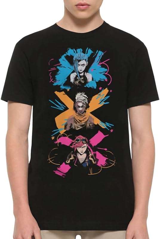 Arcane Powder Ekko Vi T-Shirt - Image 1