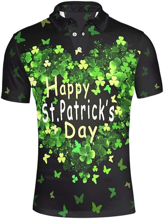 HUGS IDEA Novelty Summer Colorful Men's Short Sleevee Blouse Shirt Tees Tops T-Shirts - Image 3