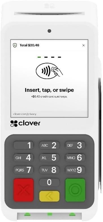 Clover Compact: Countertop Payment Terminal - Requires New Merchant Account Through Powering POS. - Product Image