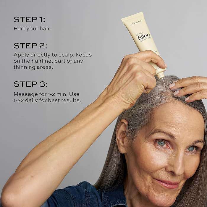 John Frieda ULTRAfiller+ Hair Density Scalp Serum for Fine Hair, Volumizing Hair Serum, Scalp Treatment for Thickening for Women and Men, 2 Oz - Image 8