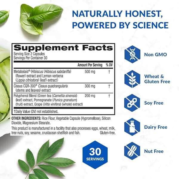 GLP1 Elevate™ - GLP-1 Booster Supplement | Curb Cravings & Support Metabolic Health | Increase Natural Production with Clinically Studied Ingredients | 90 Servings - Image 8