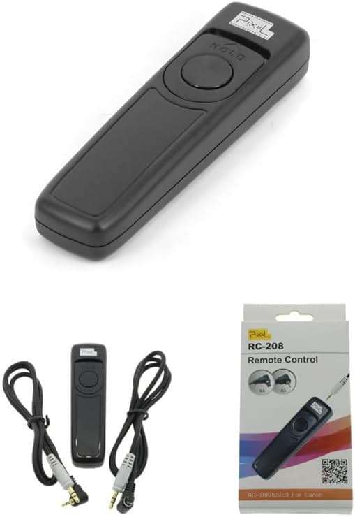 Pixel Remote Switch Shutter Release Cord for Canon EOS Rebel T6 T7 T5 EOS R R5 R3 Mark II R6 R7 R8 R10 R100 RP T8i T7i T6s T6i T5i T4i SL3 SL2 90D 80D 70D 77D M5 M6 5D 6D 7D Mark II SX70 SX60 & More - Image 3