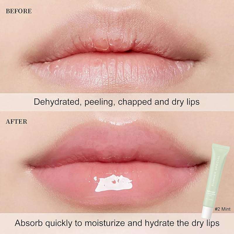 Lakerain 4 PCS Lip Glossy Butter Nourishing Balm,Lightweight,Non-Sticky,Long-lasting Lip Care Set - Image 5