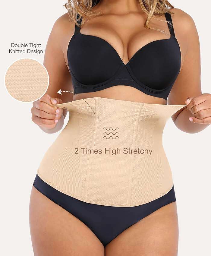 Lover-Beauty Waist Trainer for Women Corset Shapewear Tummy Control Waist Cincher Postpartum Girdle Body Shaper - Image 5