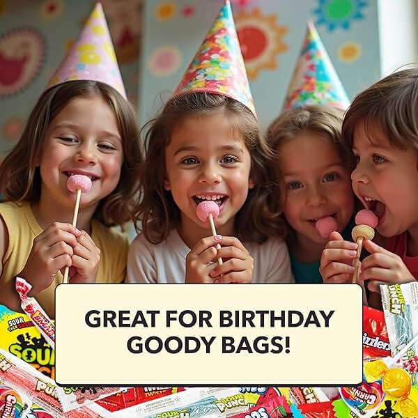 Bulk Candy Variety Pack - 5 lb Candy Individually Wrapped - Assorted Mix - Lollipops, Hard, Fruity - Dulces - Christmas - Big Bag for Party Favors - Image 3