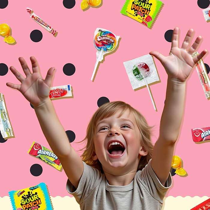 Bulk Candy Variety Pack - 5 lb Candy Individually Wrapped - Assorted Mix - Lollipops, Hard, Fruity - Dulces - Christmas - Big Bag for Party Favors - Image 5