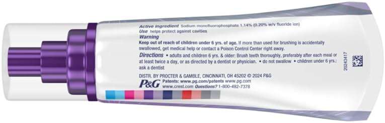 Crest 3DWhite Brilliance Deep Stain Remover Ultra White Toothpaste - 3.1oz - Image 12