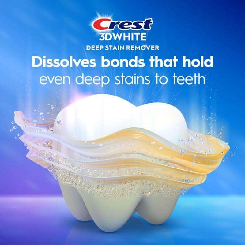 Crest 3DWhite Brilliance Deep Stain Remover Ultra White Toothpaste - 3.1oz - Image 5