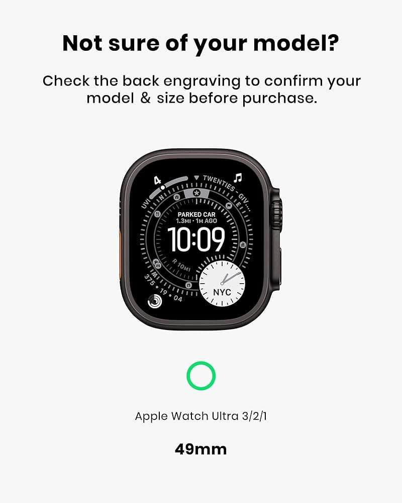 amBand Rugged Case with Band for Apple Watch Ultra 3/2/1 49mm, M3 Military Grade Shockproof Cover, Includes Screen Protector Kit, Tactical Band for Men - Compatible with iWatch Ultra, Sand Beige - Image 2