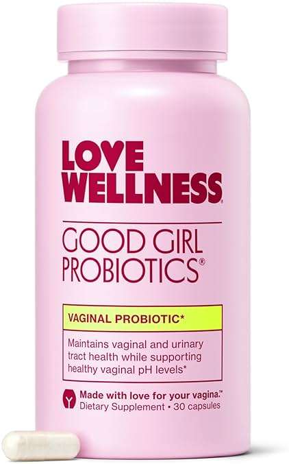 Love Wellness Good Girl Probiotics | Women’s Vaginal Health & pH Balance Supplement | 9-Strain Probiotic for Urinary Tract, Yeast, Odor & Immune Support | Gluten-Free (30-Day Supply) - Image 1