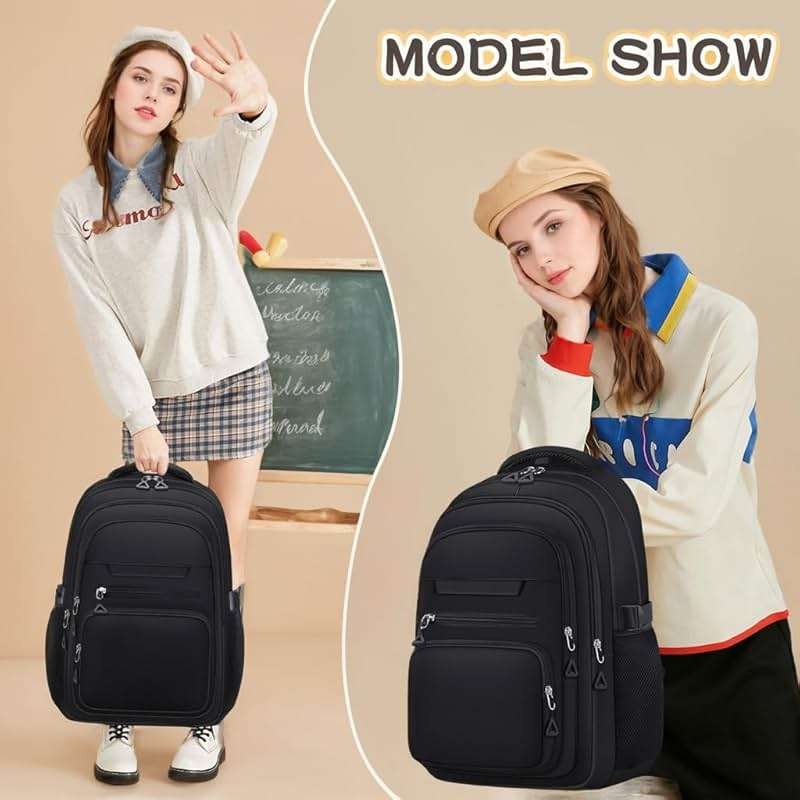 PRAGARI Cute Backpack for School Girls Aesthetic Backpack Women College Bookbag Large Students Laptop Bag Travel Casual Daypack - Image 6