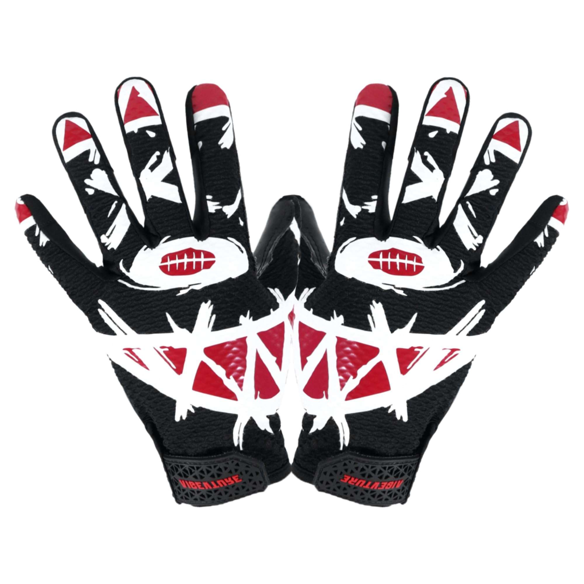 AIGEVTURE Youth Football Gloves Kids Receiver Gloves Sticky Football Gloves for Boys Girls - Image 1