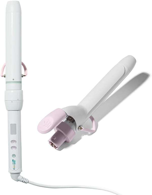 Mane The Power Curl Collection Hair Kit - 1.25" Curling Wand Styling Attachment + 1" Curling Iron Styling Attachment + Power Bottom Base - Designed with Dual Voltage for Travel (3 Count) - Image 2
