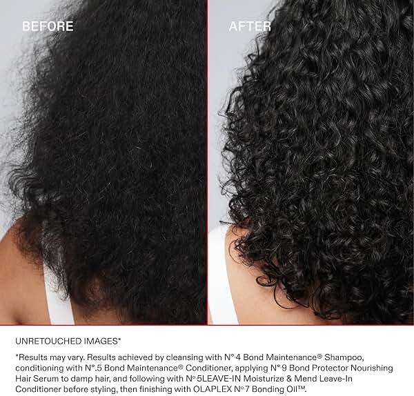 Olaplex Nº.5 Leave-In Conditioner: Moisturizes & Mends Split Ends | Reduces Breakage & Repairs, Protects Damaged Hair | For Coily, Curly, Straight, and Wavy, Stocking Stuffers, 100 mL / 3.3 Fl. Oz. - Image 7