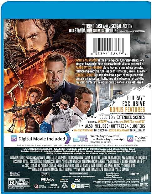 KRAVEN THE HUNTER BD+DIG - Image 2