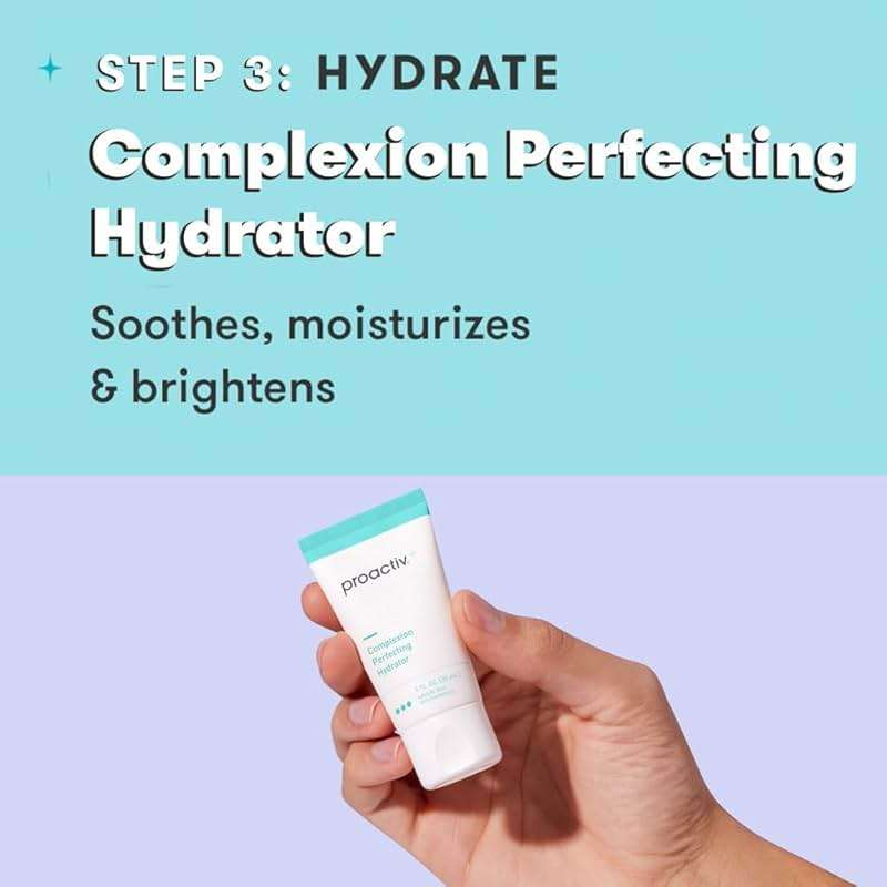 Proactiv+ 3 Step Advanced Skincare Acne Treatment – Salicylic Acid Face Wash, Benzoyl Peroxide Pore Minimizing Treatment, and Salicylic Acid Hydrating Moisturizer - 30 Day Complete Acne Skin Care Kit - Image 8
