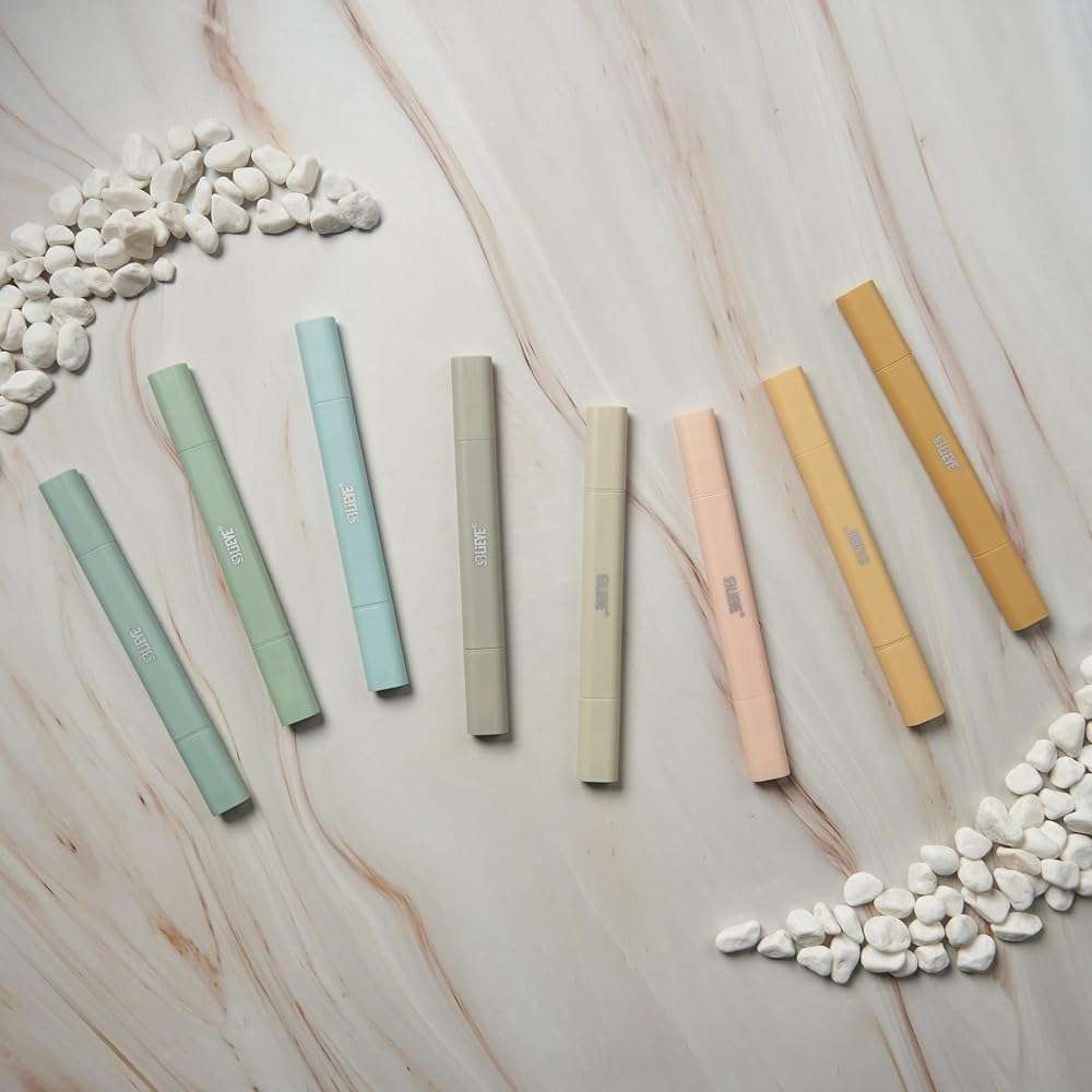 BLIEVE Bible Highlighters No Bleed Through, Pastel Colors, Dual Tip, 8 Pack | Aesthetic Cute Highlighters, Chisel Tip & Fine Point For Bible & Journaling, Back To School Supplies - Image 8