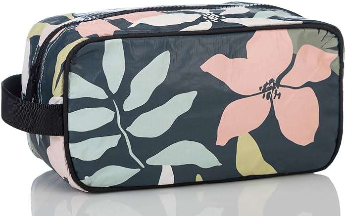 ALOHA Collection Flora Dopp Kit in Eve | Lightweight, Splash-Proof, and Easy to Clean Toiletry Bag - Image 4