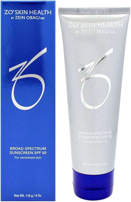 Broad Spectrum Suncreen SPF 50 by ZO Skin Health for Unisex - 4 oz Sunscreen - Image 1