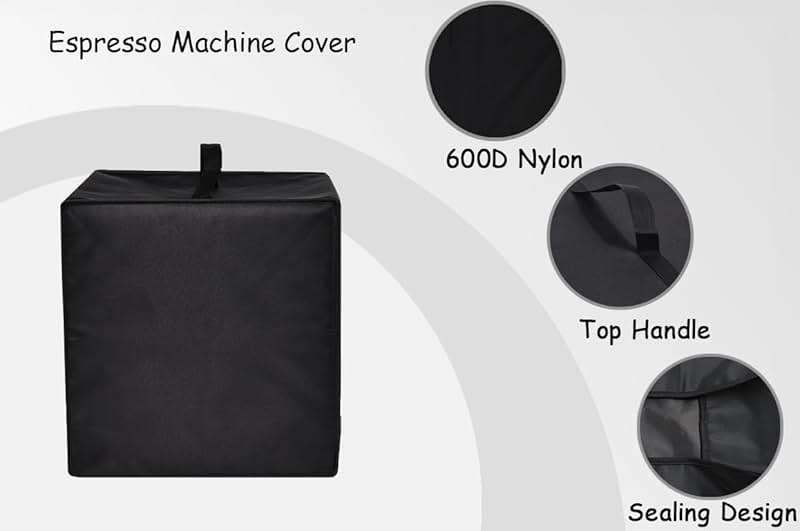 Espresso Machine Cover for Ninja Espresso Maker Heavy Duty Waterproof Protective Coffee Maker Cover Compatible with Ninja Espresso Machine Luxe Café Premier Series ES601, Coffee Maker Lid - Image 4
