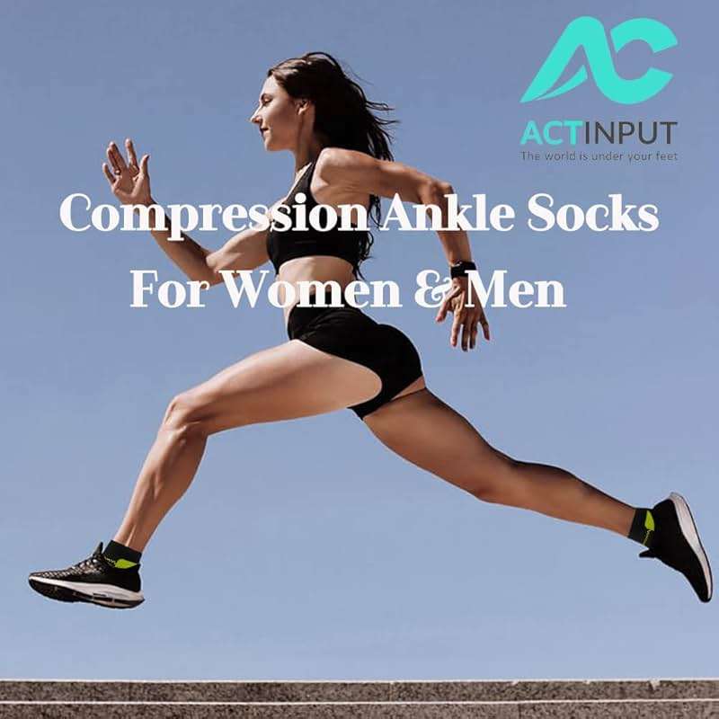 ACTINPUT Compression Socks Plantar Fasciitis for Women Men - 8-15 mmHg Best for Athletic,Support,Flight Travel,Nurses,Hiking - Image 3
