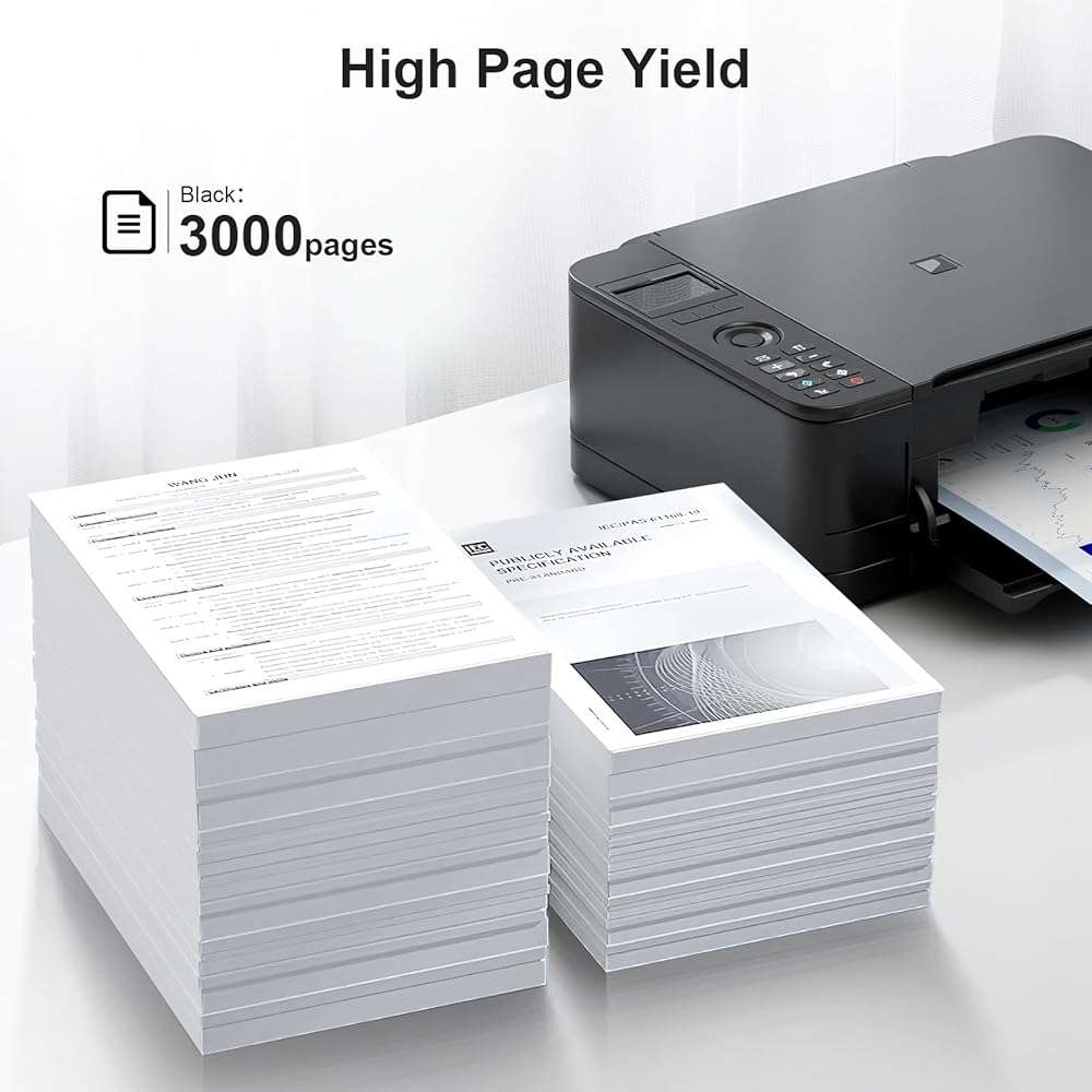 TN760 Toner Catridges Compatible for Brother TN-760 TN730 Work with Brother HL-L2350DW HL-L2390DW HL-L2395DW HL-L2370DW MFC-L2710DW MFC-L2750DW DCP-L2550DW Printer - 2Black High Yield - Image 3