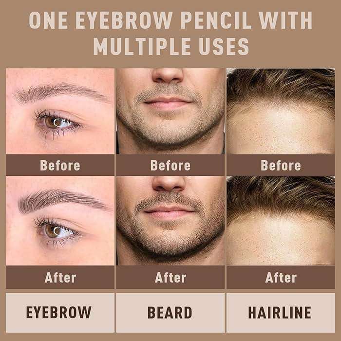 UCANBE Wild Natural Liquid Brow Pen - Microblading Eyebrow Pencil with Brow-Fection Angled Brush, Waterproof, Soft Bristles, Natural-Looking Brows, Last All Day for Women Girls Makeup(Dark Brown) - Image 5