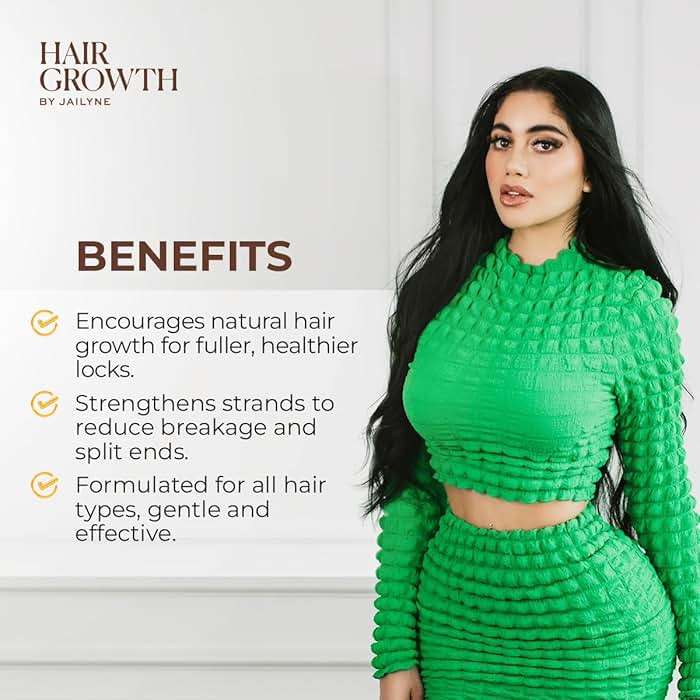 Hair Growth Magic Drop Serum by Jailyne Ojeda – Fast-Absorbing, Scalp Revitalizing Formula – Promotes Thicker, Healthier Hair with Botanical Extracts & Keratin – Made in USA - Image 6