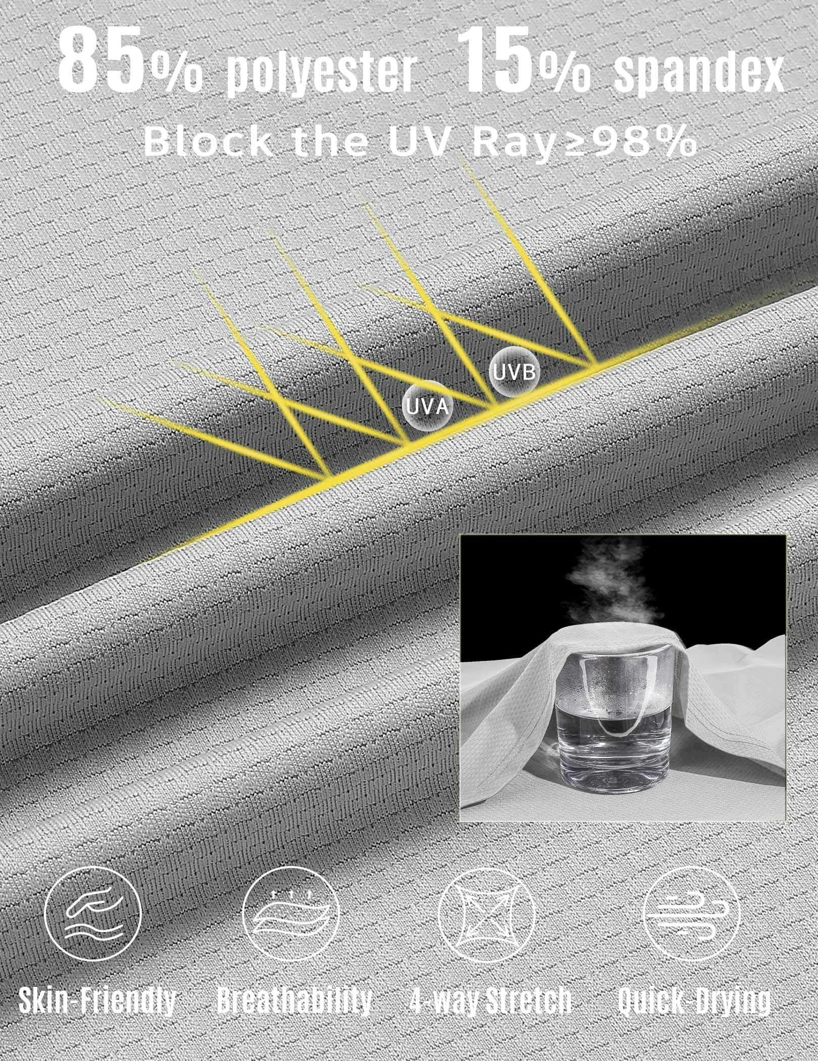 PINSPARK Beach Tank Tops for Men Summer Quick Dry Sleeveless Gym Workout Shirts Mens Athletic Running Tank Top UPF 50+ - Image 3