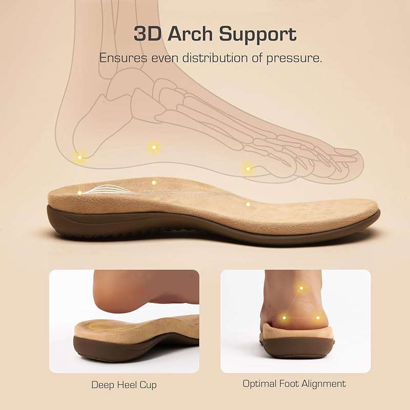 DREAM PAIRS Women's Arch Support Flip Flops Comfortable Dressy Orthopedic Thong Sandals Slides with Bow for Walking Summer Vacation - Image 2