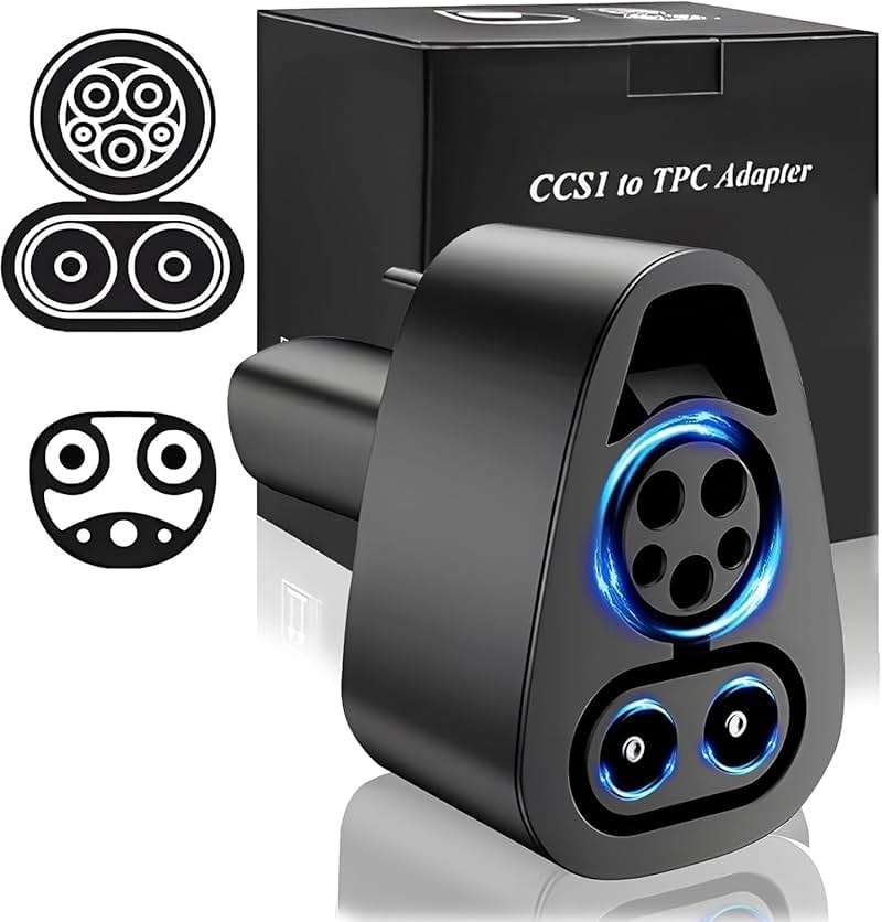 UKIFIRE CCS1 to NACS Adapter, Fast and Efficient Charging Adapter for Tesla Model 3 Y S X, Portable CCS Adapter for Tesla - Image 1