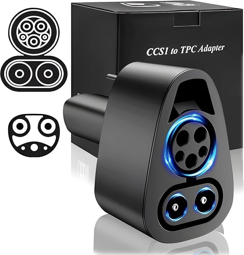 UKIFIRE CCS1 to NACS Adapter, Fast and Efficient Charging Adapter for Tesla Model 3 Y S X, Portable CCS Adapter for Tesla - Product Image