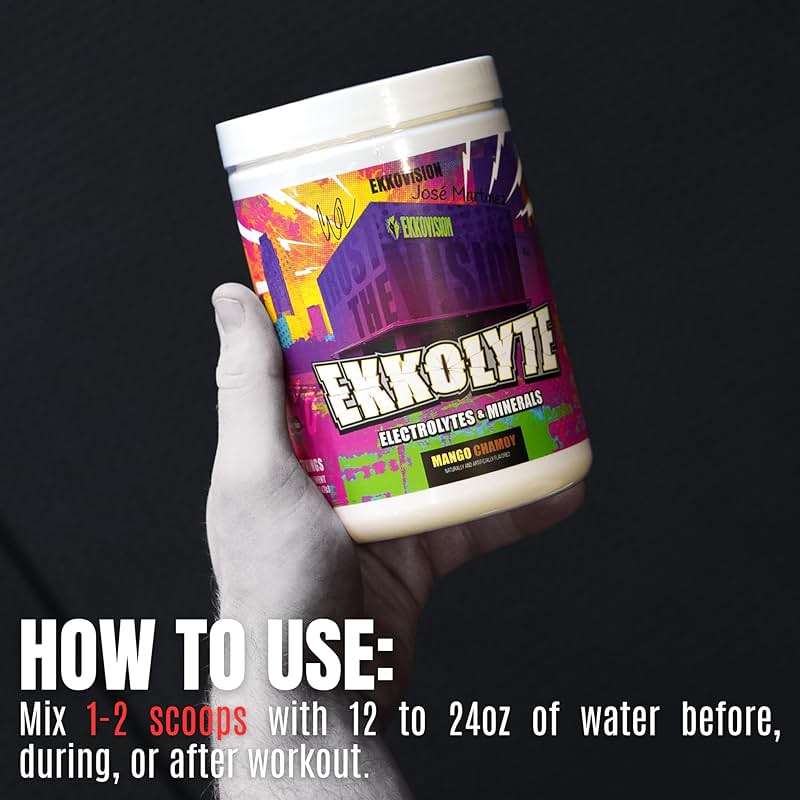 Ekkovision Ekkolyte Electrolytes and Minerals Powder, 50 MG Vitamin C & 155 MG Magnesium for Hydration Support, Essential Electrolytes for Women and Men, Pineapple Paradise Flavor, 120 Servings - Image 4