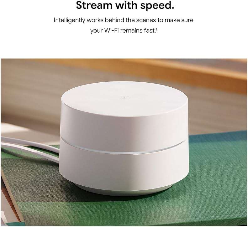 Google WiFi - AC1200 - Mesh WiFi System - WiFi Router - 3000 Sq Ft Coverage - 2 Pack - Image 3